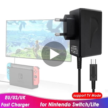 Adaptor de alimentare TV Andocare Mini Stație de Andocare pentru Încărcare Pentru Nintendo Comutator Consolă de jocuri Încărcător de Baterie Unitate USB Gaming Accesorii