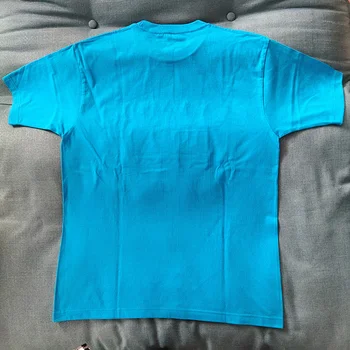 Albastru Puf de Imprimare Young Thug Sp5der 555555 T Cămașă Bărbați Femei 1:1 de Înaltă Calitate de Păianjen T-shirt de Sus Tees
