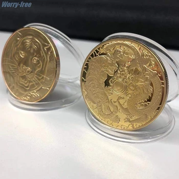 An de Tigru Monedă Comemorativă Colectia Zodiac Chinezesc Tigru An de Monede 2022