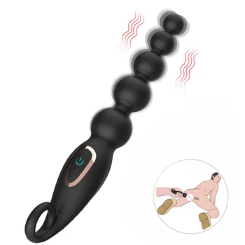 Anal Vibrator Anal Margele de Prostata Masaj Vibrator Vibrator anal Stimulator USB de Încărcare Vibratoare Jucarii Sexuale Pentru Barbati Femei Cuplu