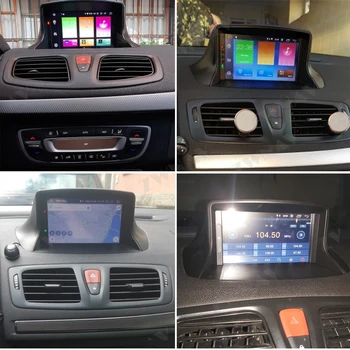 Android 10 Stereo Auto DVD Player GPS de Navigație Glonass pentru Renault Megane 3 Fluence 2009-2015 Video Multimedia Radio Unitatea de Cap