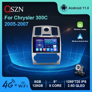 Android Auto 11 Autoradio Pentru CHRYSLER 300C 2005 2006 2007 Player Multimedia DSP Navigare GPS Carplay+Auto Sistem Inteligent