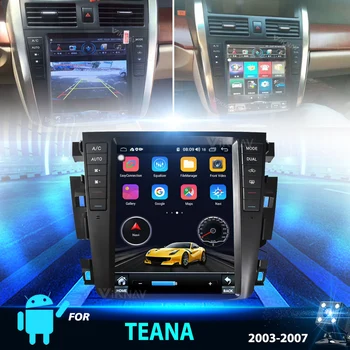 Android auto autoradio Tesla stil player multimedia pentru Nissan teana 2003-2007 radio auto casetofon DVD player 2din