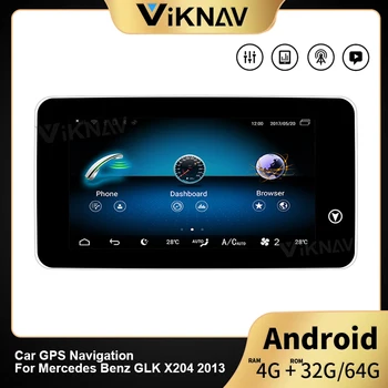 Android auto radio auto navigație GPS Pentru-Mercedes-Benz GLK X204 2013 radio auto multimedia player stereo