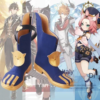 Anime Genshin Impact Pentru Diona Pantofi Joc de Două-dimensional Personaj Anime Cizme de Rol de tip Boutique de Meserii Pentru Femei