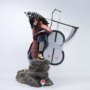 Anime Uchiha Madara GK Hui Tu Zhuan Sheng PVC figurina de Colectie Model de Păpușă Jucărie 29cm