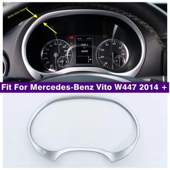 Auto Accesorii Tablou De Bord Panoul De Instrumente Ecranul De Acoperire Cadru Trim Fit Pentru Mercedes-Benz Vito W447 2014 - 2021 Mat Accesorii