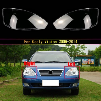 Auto Frontal Capac Pentru Faruri Auto Far Abajur Lampcover Cap Lampa Lentile De Sticlă Coajă Pentru Geely Viziune 2006~2014