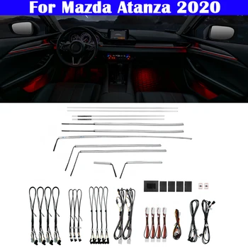 Auto Pentru Mazda 6 Atanza 2017-2020 Butonul de Control Decorative de Lumină Ambientală 64-Set de Culoare de Atmosfera Lampa iluminat LED benzi