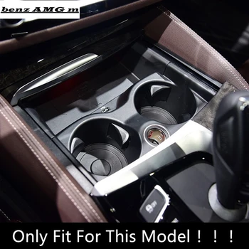 Auto Styling Fața Cana de Apa Titularul Cadru Decor Capac Ornamental Pentru BMW Seria 5 G30 G38 2018 Interior Accesorii Auto