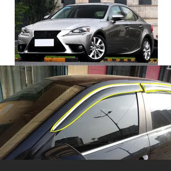 Autocolant Plastic Geam Vântul Vizorul Ploaie/Soare Garda de Aerisire Pentru Lexus is-Clasa IS200 IS250 IS300 (XE30) 2014 2015-2017 2018