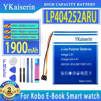 Baterie 1900mah LP404252ARU pentru Kobo E-Book ceas Inteligent,GPS,mp3,mp4,telefon mobil,boxe 5.0 Digital Baterii