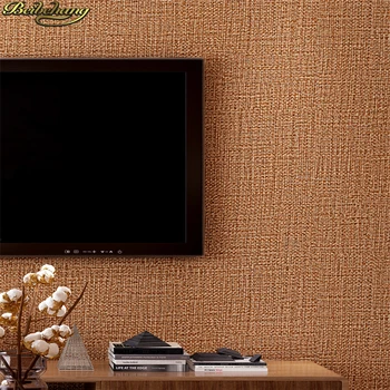 beibehang Simplu culoare solidă lenjerie de Perete rola de hartie papel de parede para murală tapet 3d pentru camera de zi papel perete