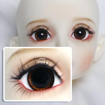 BJD papusa ochii sunt potrivite pentru 14mm 16mm simulare minori maro ochi de sticlă papusa accesorii