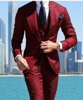 brand-new-red-groom-tuxedos-peak-lapel-groomsmen-mens-wedding-dress-popular-man-jacket-blazer-3-piece-suit(jacket+pants+vest+tie