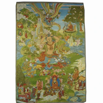 Budismul Tibetan Tapiserie De Pe Perete Pătură Boho Arta De Perete Gibby Tapiserie, Broderie Perete Covor