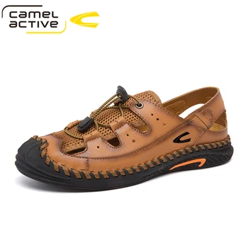 Camel Active De Vara Noi Camuflaj Clasic Pantofi Pentru Bărbați Sandale Pentru Bărbați Casual De Apă În Aer Liber De Mers Pe Jos De Plaja De Apă Sandalias