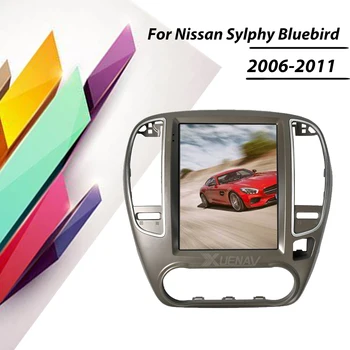 Cap de automobile Unitate Pentru Nissan Bluebird Sylphy 2006 2007 2008 2009 2010 2011 Radio Auto DVD Player, Navigatie GPS Multimedia
