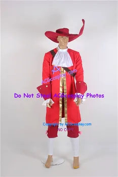 Capitanul Hook cosplay costum includ pălărie mare acgcosplay costum