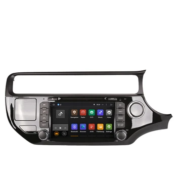 Car Multimedia DVD Player Pentru Kia Rio 2015-2016 Dreptul de Conducere de Navigare GPS Cu Bluetooth WiFi Mirror Link
