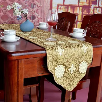 ceai de masă alergător de masă moderne cu dungi alergatori de masă de nunta de decorare tabelul runner capabil de organza runner