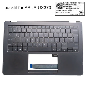 Cehă Slovacia lumina de fundal tastatură zona de sprijin pentru mâini pentru Asus ZenBook Flip S UX370 UX370U UX370UA UAF tastaturi C acopere 2604CS00 ASM16N2
