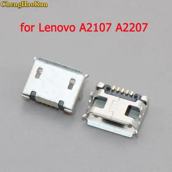 ChengHaoRan 10buc Micro USB Jack de Încărcare pro Socket Pentru Lenovo A2107 A2207 conector piese de schimb