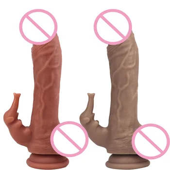 Consumabile pentru adulți Femei Masturbator Lichid de Silicon Soft de Simulare Penis Adult Games G-spot Masaj Stimulare Vaginala Jucarii