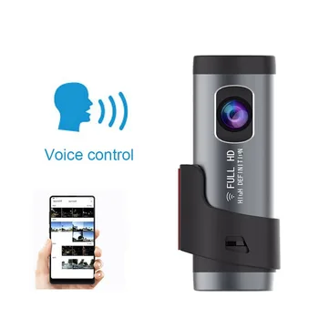 Control Vocal inteligent Vehicul DVR FHD 1080P Wifi DVR Mașină de Viziune de Noapte, Tahograf Masina DVR Recorder Video