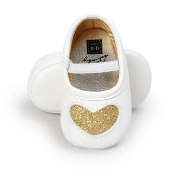 Copil Nou-Născut Fete Pantofi De Dans Princess Prima Pietoni Moale Cu Talpi Infant Toddler Pantofi Pentru Copii