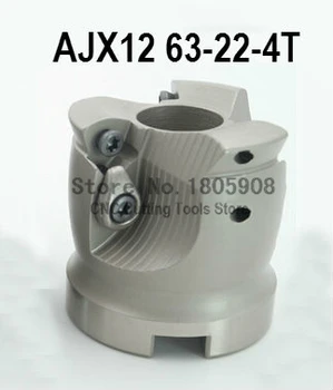 Cumpărături gratuite AJX12 63-22 -4T Fata End freze Indexabile Plat de Degroșare și Tăiere ,Frezare CNC Cutter