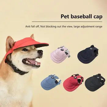 Câine de companie Capac animale de Companie Mici de Vară Panza Cap de Câine de Baseball Cozoroc Pălărie Cățeluș în aer liber Sunbonnet Cap de Câine Accesorii pentru Câini de talie Mică Muts
