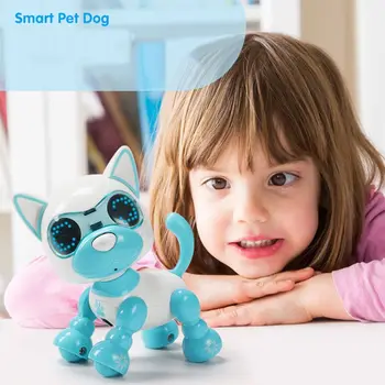 Câinele Robot Robotic Puppy Interactiv Jucărie Cadouri de Ziua de nastere Cadou de Crăciun de Jucărie pentru Copii animal de Companie Virtual de Cadouri pentru Copii 2022