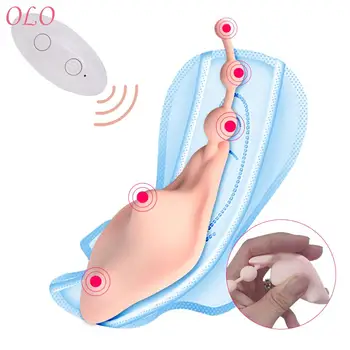 De La Distanță Fără Fir 10 Viteze Portabil Pantalon Vibrator Invizibil Vibratoare Ou De Control De La Distanță Vagin Stimularea Clitorisului Anal