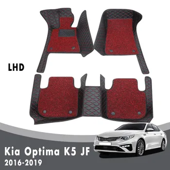 De lux Strat Dublu Buclă de Sârmă Covoare Auto Covorase Pentru Kia Optima K5 RD 2019 2018 2017 2016 Personalizat Interior Protector Acoperă