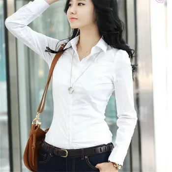 De Vânzare La Cald Topuri De Femei De Primăvară 2022 Coreean Alb Bluze Casual Cu Maneci Lungi Doamnelor Camasi Bluze Negre Tricou Doamnelor Topuri