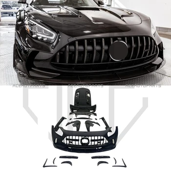 De înaltă Calitate, CF Mix FRP Black Series Stil Bara Fata Kit de caroserie Pentru Mercedes Benz AMG GT GTC GTS GTR 2015-2021 Engin Capota