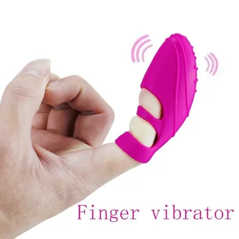 Degetul Vibratoare Jucarii Sexuale pentru Femei Clitorisul Stimulator punct G Masaj Erotic Produse de Dans Deget de Pantofi