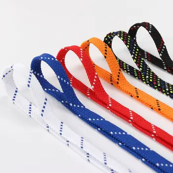 Diagonal Dantela Plat Două Culori Dublu-Strat Thickening0.8cmPersonal de Agrement Bărbați și Femei Cuplu de Sport Baschet Șireturile