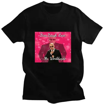 Domnul din întreaga Lume Spune Să Trăiască Iubirea Râde de Noi Produse de Imprimare de Moda de Vară cu mânecă Scurtă, din Bumbac de Calitate, Liber Casual Barbati T-shirt