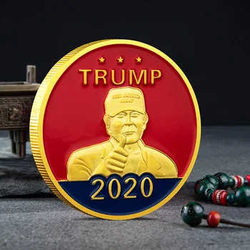 Donald Trump de Colectie Placat cu Aur de Suveniruri Monede Păstra America Mare Colecție de Președinte al SUA Monedă Comemorativă