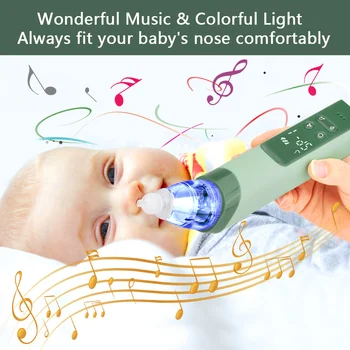 Electric Curge Nasul Curat Pentru Bebeluș Reglabil Nas De Aspirare Aspirator Nou-Născut Infantil Siguranță Salubritate Nasul Curat De Copil Instrument