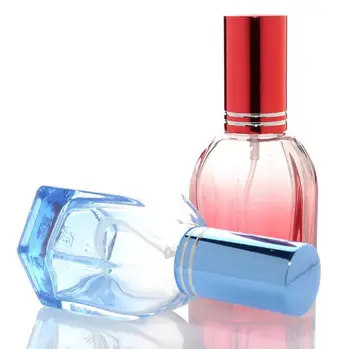 En-gros de 15ml Formă Hexagonală de Sticlă Colorate Spray Sticla de Parfum Goale, Ambalaje Cosmetice Container