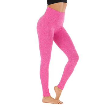 Energie Fără Sudură Sport Fitness Jambiere Sală De Funcționare Antrenament Yoga Pantaloni Femei Talie Mare, Solid, Cu Dungi Hip Ridicare Yoga Jambiere
