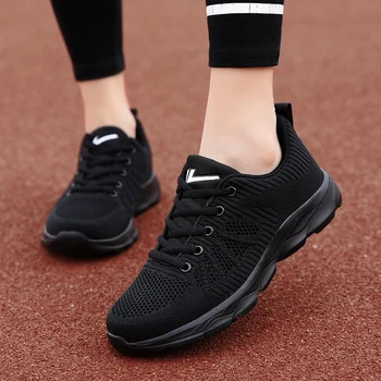 Femei Casual Pantofi Sport Running Adidasi Plus Dimensiune Zbor Țesute de Femei Pantofi Casual Respirabil Adidasi Casual Pantofi de Mers pe jos