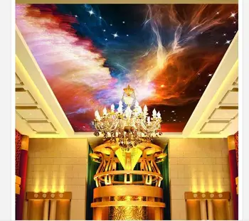 Foto personalizat imagini de fundal 3d tapet tavan zenith picturi murale Vis cloud hotel rai fresce pe tavan gazete de perete decor acasă