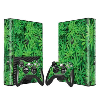 Frunză verde Fierbinte Protecție Vinil Piele Autocolant Decal Acoperire Pentru Xbox 360 Consola Piei Folie Autocolant