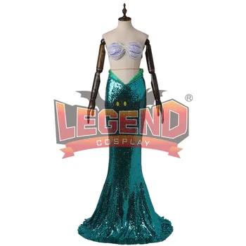 Fusta sirena Printesa Rochie Costum pentru adult Cosplay Costum adaptate