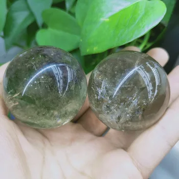 glob de cristal Natural de cuart fumuriu sfera minge de piatră prețioasă shpere Fengshui decor acasă