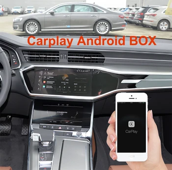 GPS de Navigare Wireless Carplay Dongle Carplay radio Auto Mini Ai Cutie Cutie Android Pentru Audi A6 A6L Android Carplay Cutie Unitate de Cap